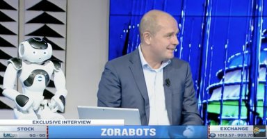 Fabrice Goffin on Rwanda TV